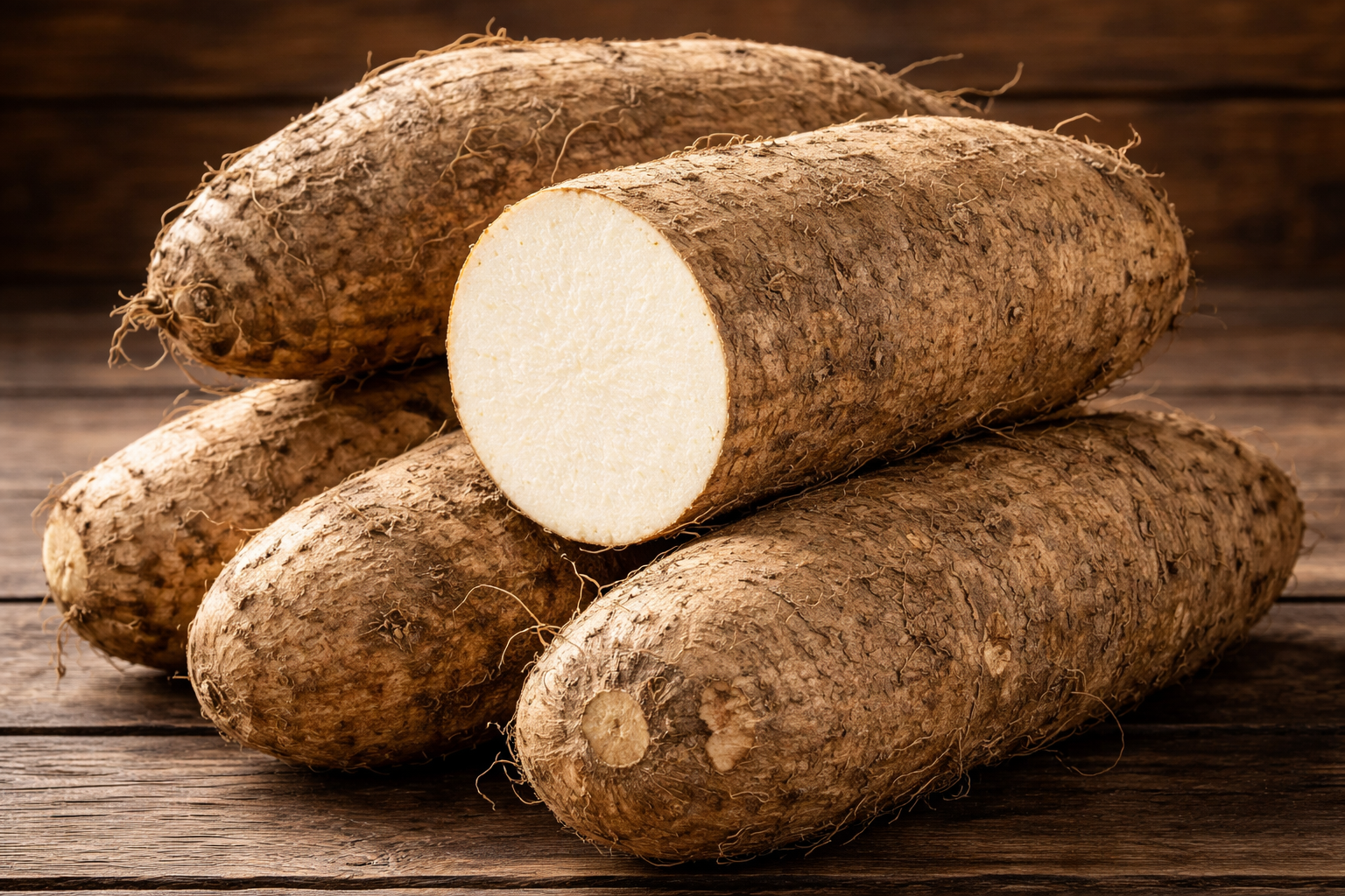 Fresh African Yam Tubers