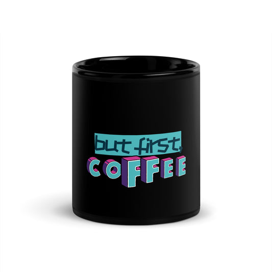 Black Glossy Mug